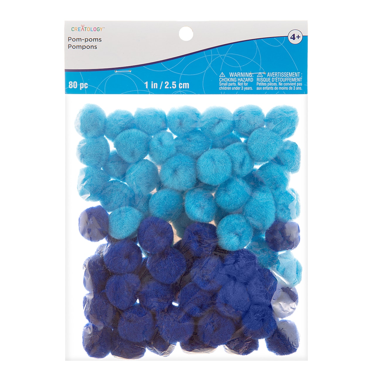 1&#x22; Pom Poms Value Pack by Creatology&#x2122;